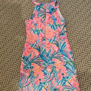 Colorful Floral Sleeveless Dress